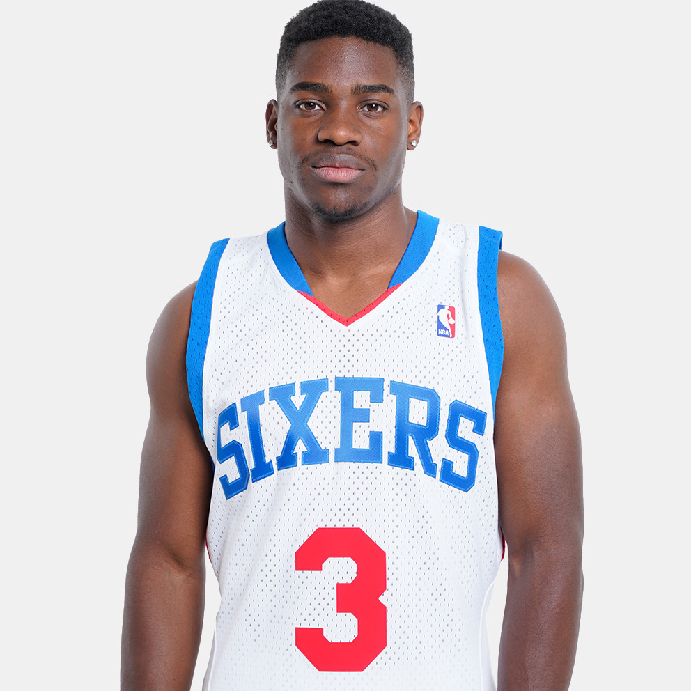 Mitchell & Ness Nba White Jersey 76Ers 2009 Allen