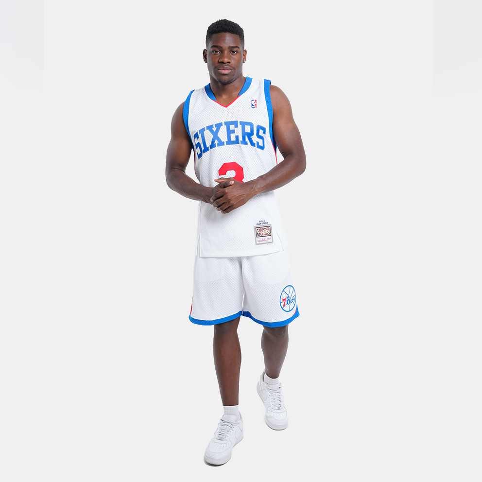 Mitchell & Ness Nba White Jersey 76Ers 2009 Allen
