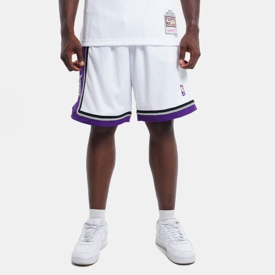 Mitchell & Ness Nba White Shorts Kings 2001