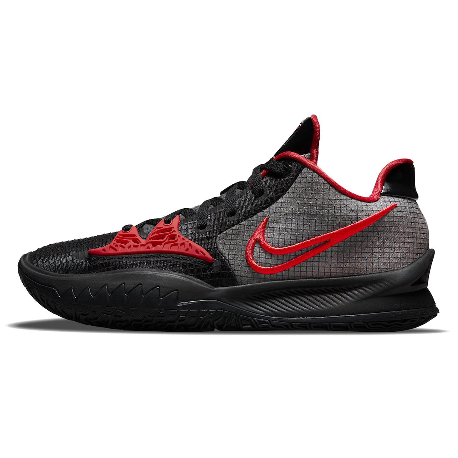 Nike Kyrie Low 4 Ανδρικά Μπασκετικά Παπούτσια CW3985-006 BLACK/UNIVERSITY RED-WHITE