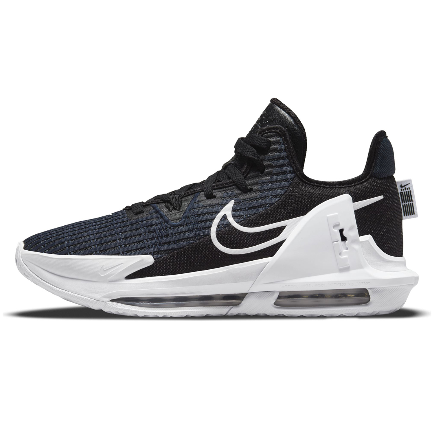 Nike Lebron Witness 6 Ανδρικά Παπούτσια για Μπάσκετ CZ4052-002 BLACK/WHITE-DARK OBSIDIAN